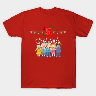 Happy new year children T-Shirt